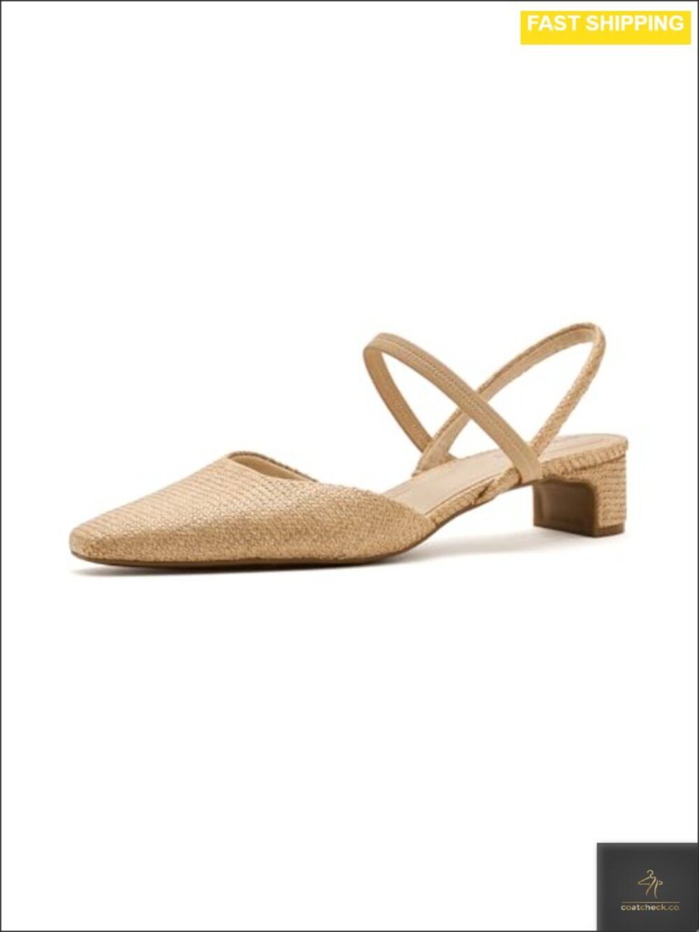 Women's Slingback Kitten Heel Pump with Soft System Comfort